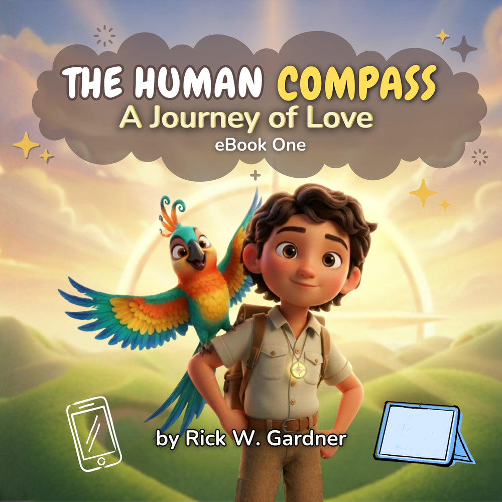 A Journey of Love illustrated eBook cover featuring Ari and Shaka