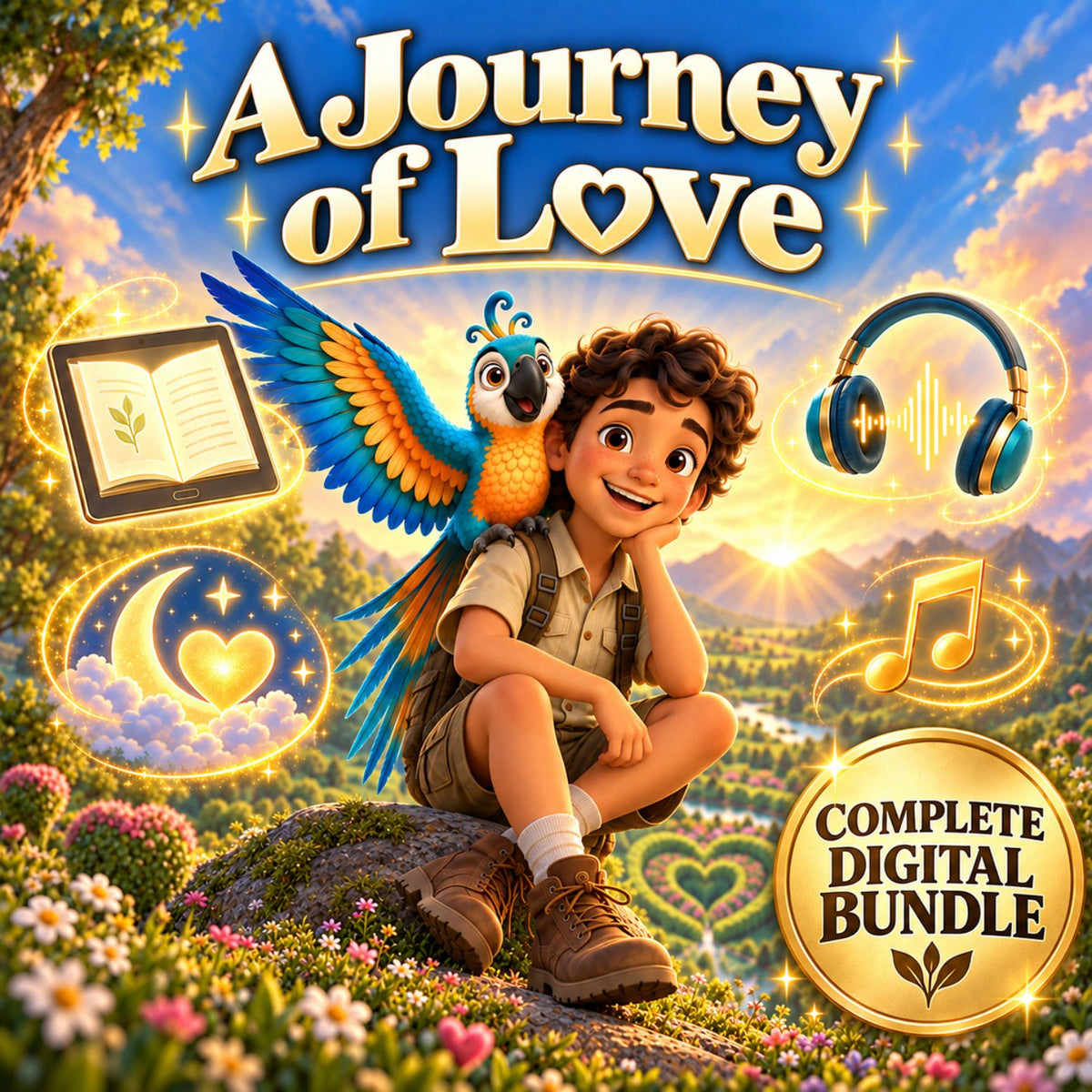 A Journey of Love Complete Digital Bundle featuring Ari and Shaka