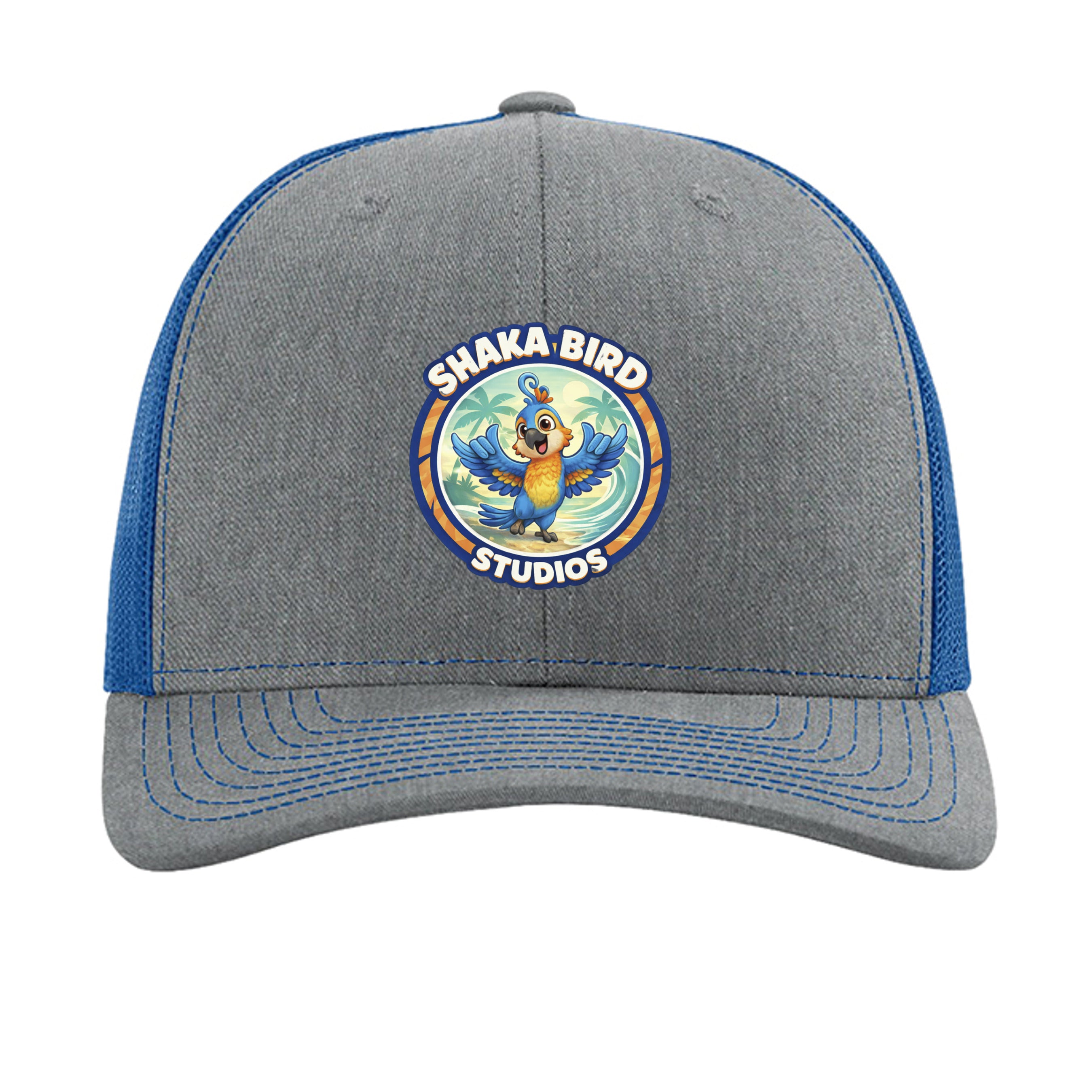 Heather Grey/ Royal - 112 - FRONT